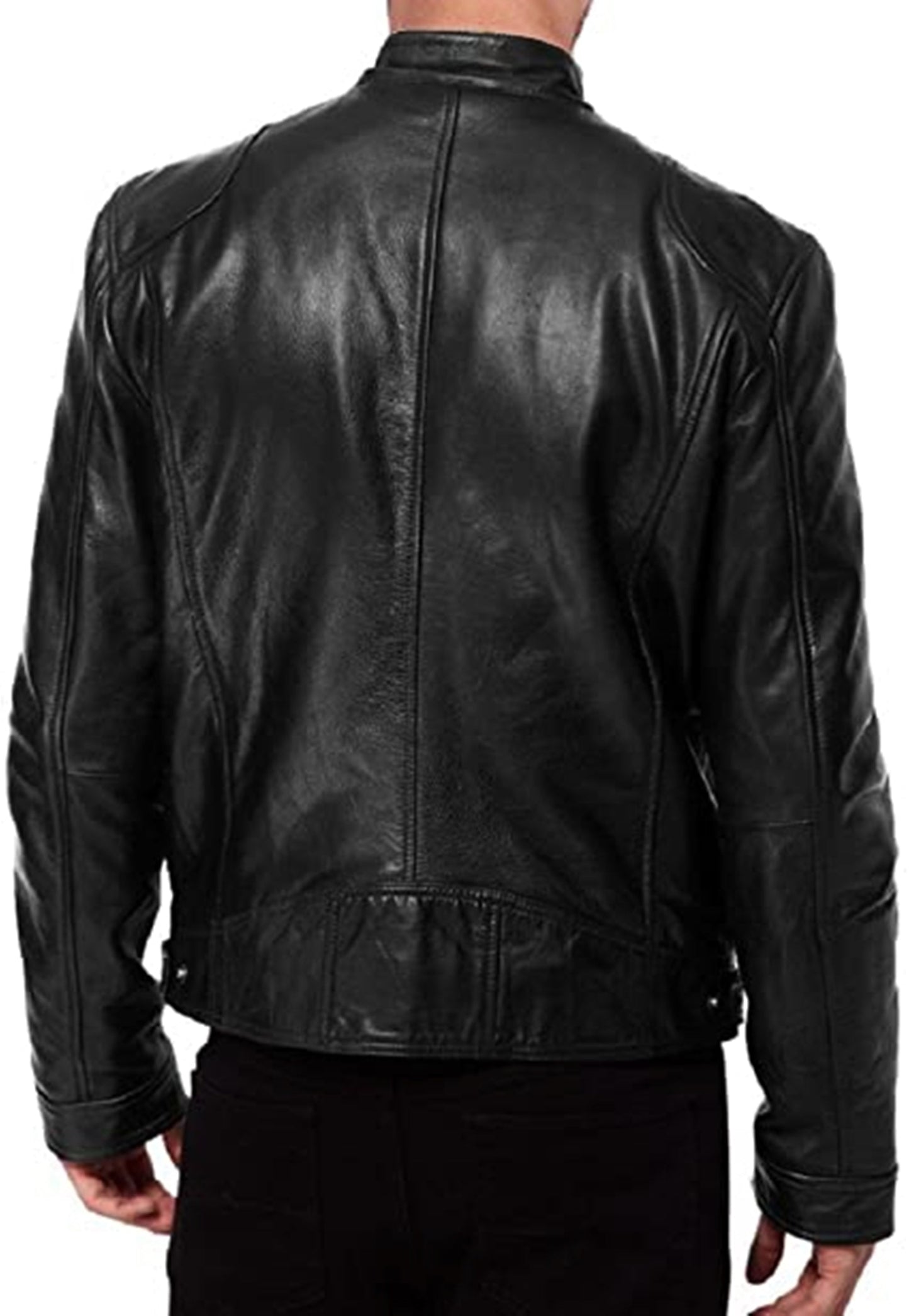 Black Leather Jacket Men