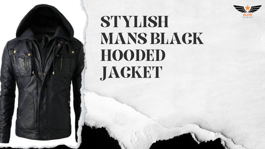 Black Hooded Jacket