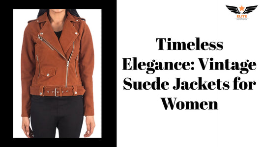 Timeless Elegance: Vintage Suede Jackets for Women