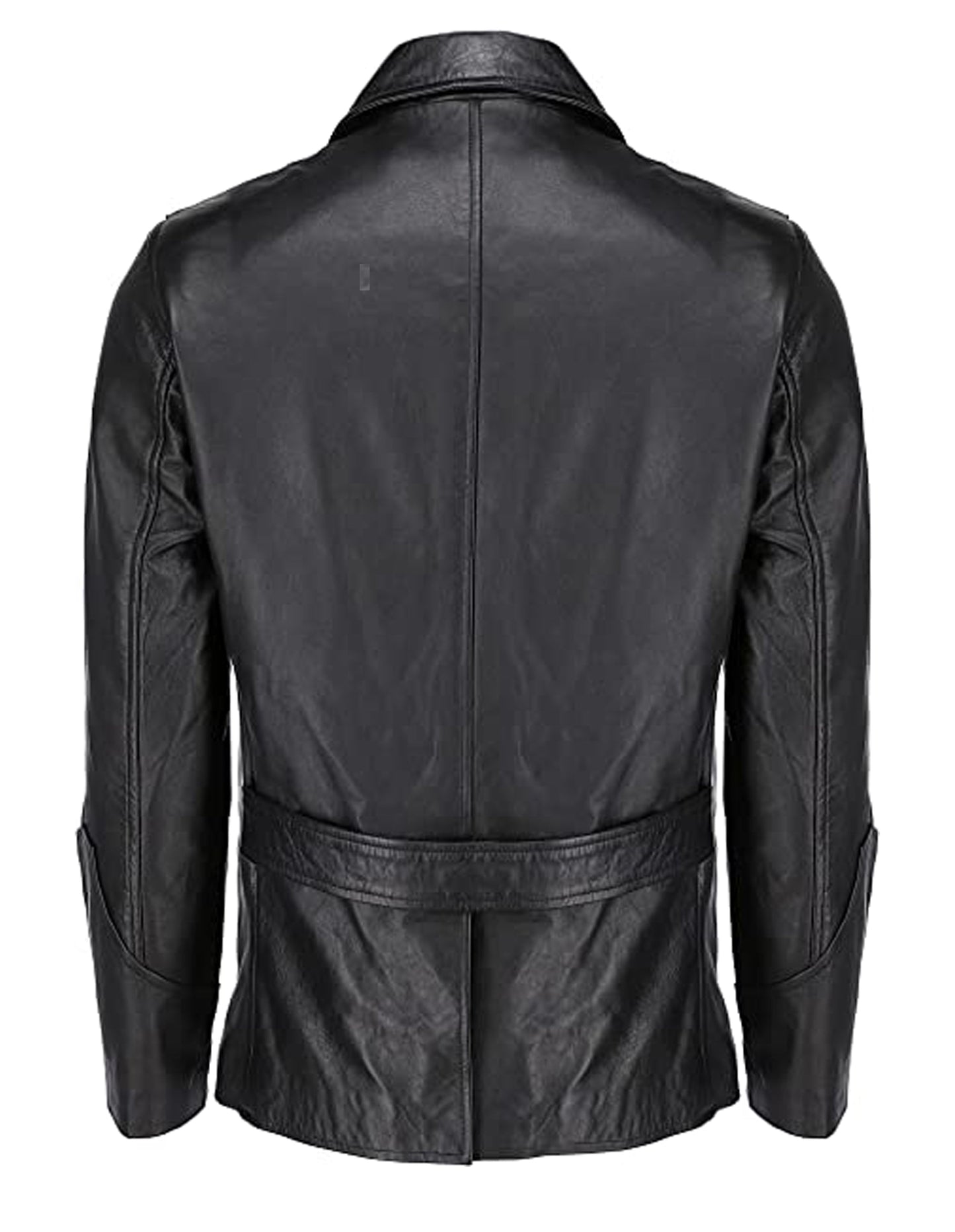 Mens Classic Leather Blazer